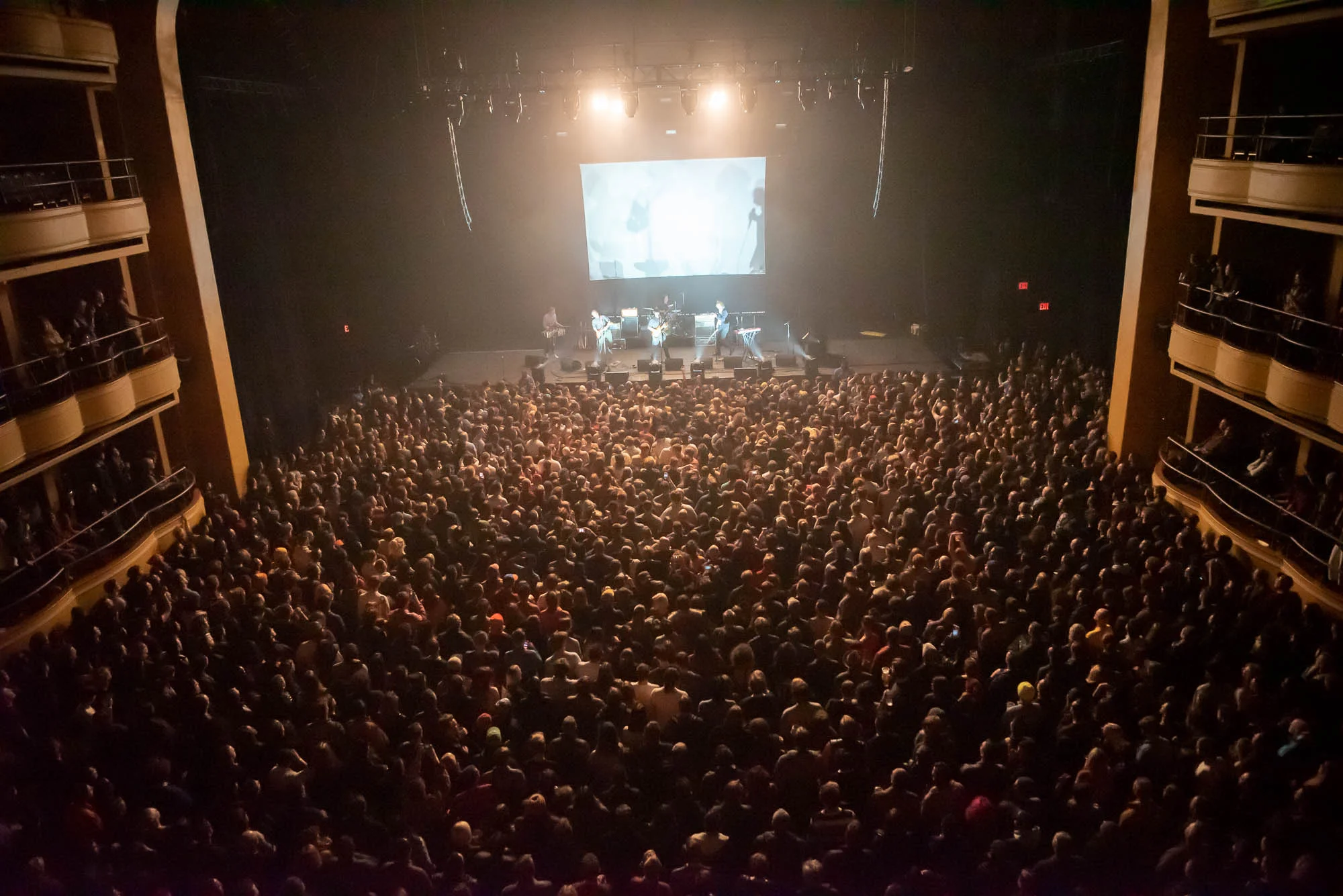 Parquet Courts performing at Hammerstein Ballroom on Saturday, December 8, 2018.