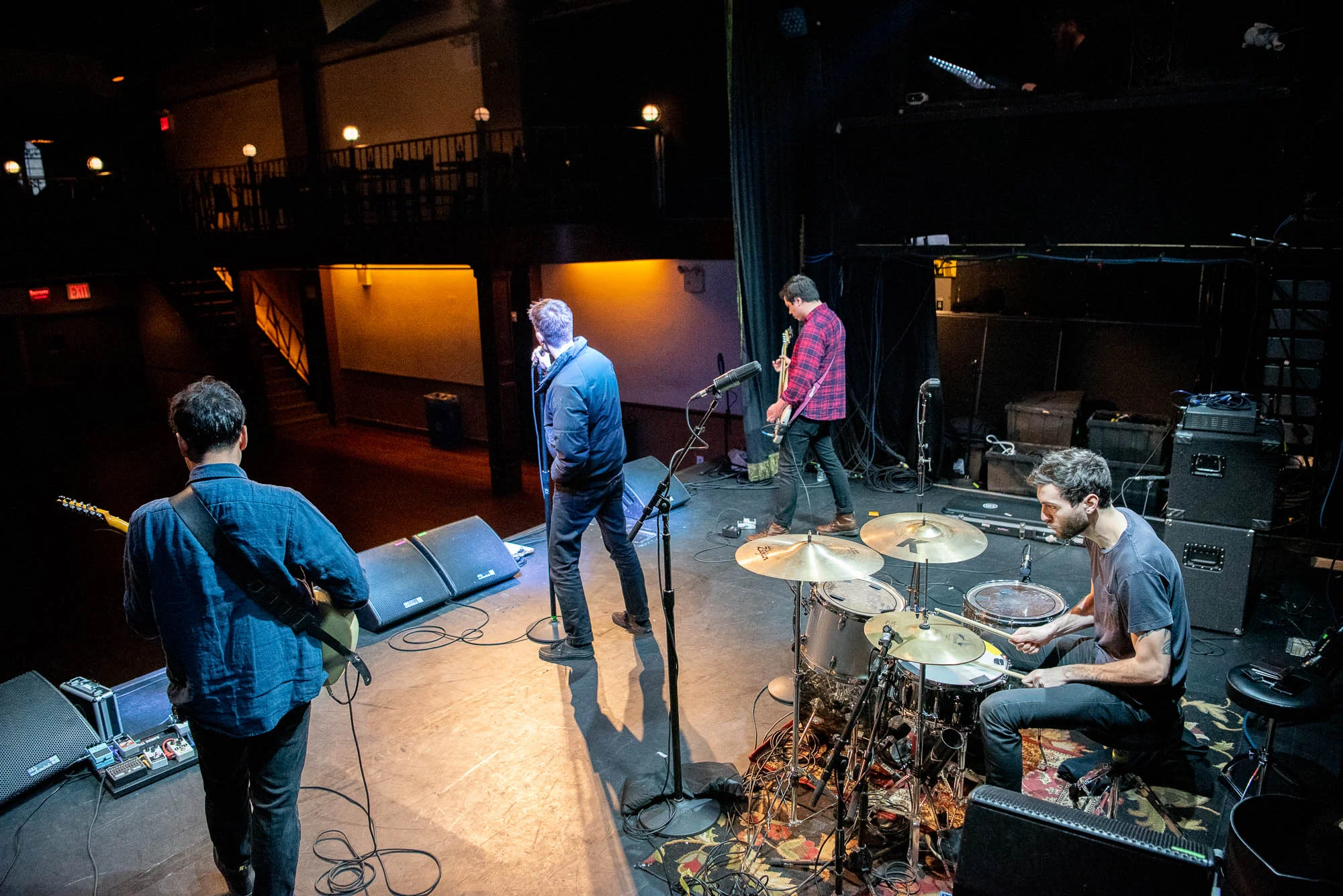 Big Ups during sound check on Friday, January 18, 2019.