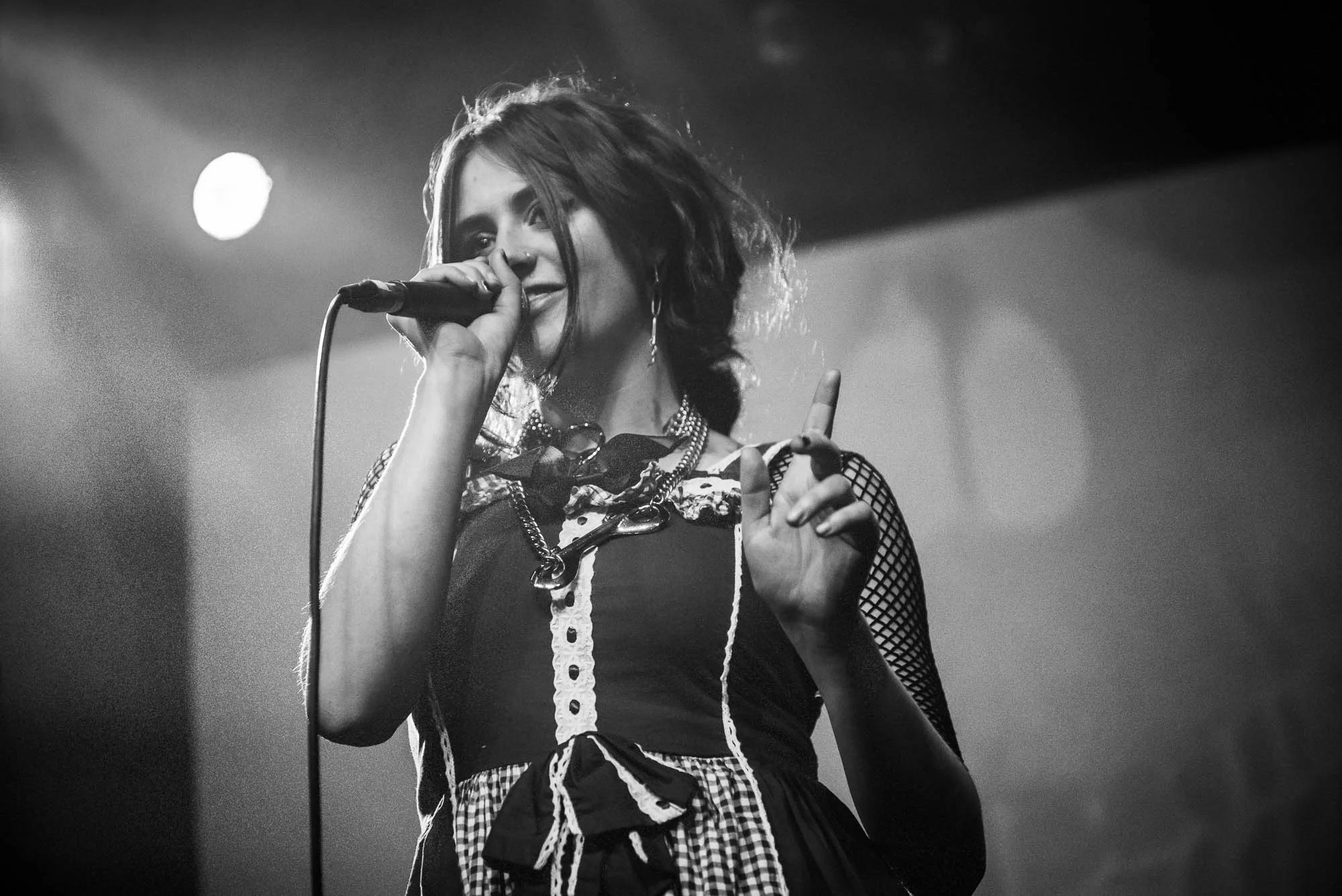 Sophie Meiers performing at Irving Plaza on Thursday, January 31, 2019.