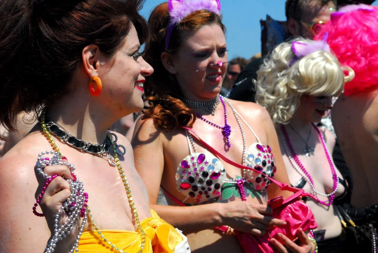 Mermaid Parade on Saturday, June 23, 2007.