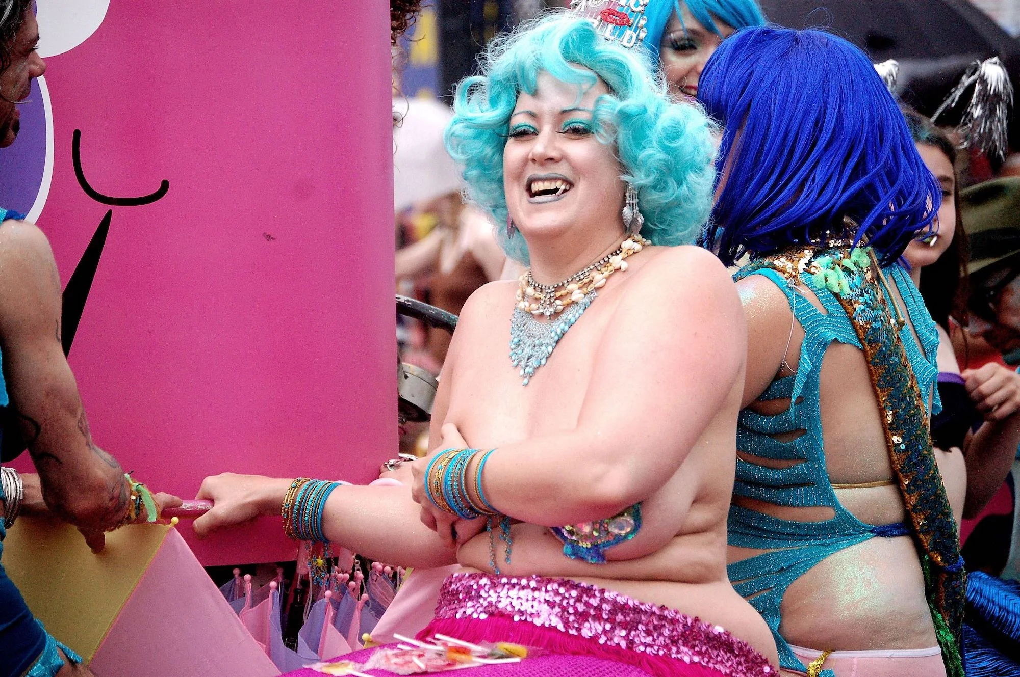 Taken during the Mermaid Parade on June 25, 2006.