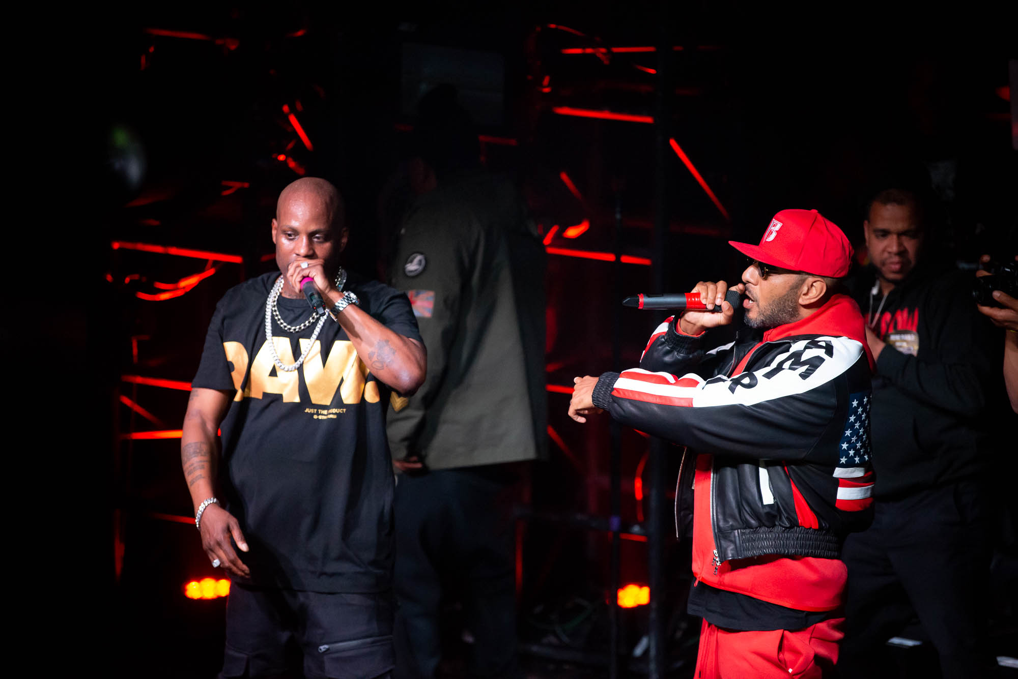 DMX joined by special guest Swizz Beatz at Irving Plaza on Monday, April 1, 2019.