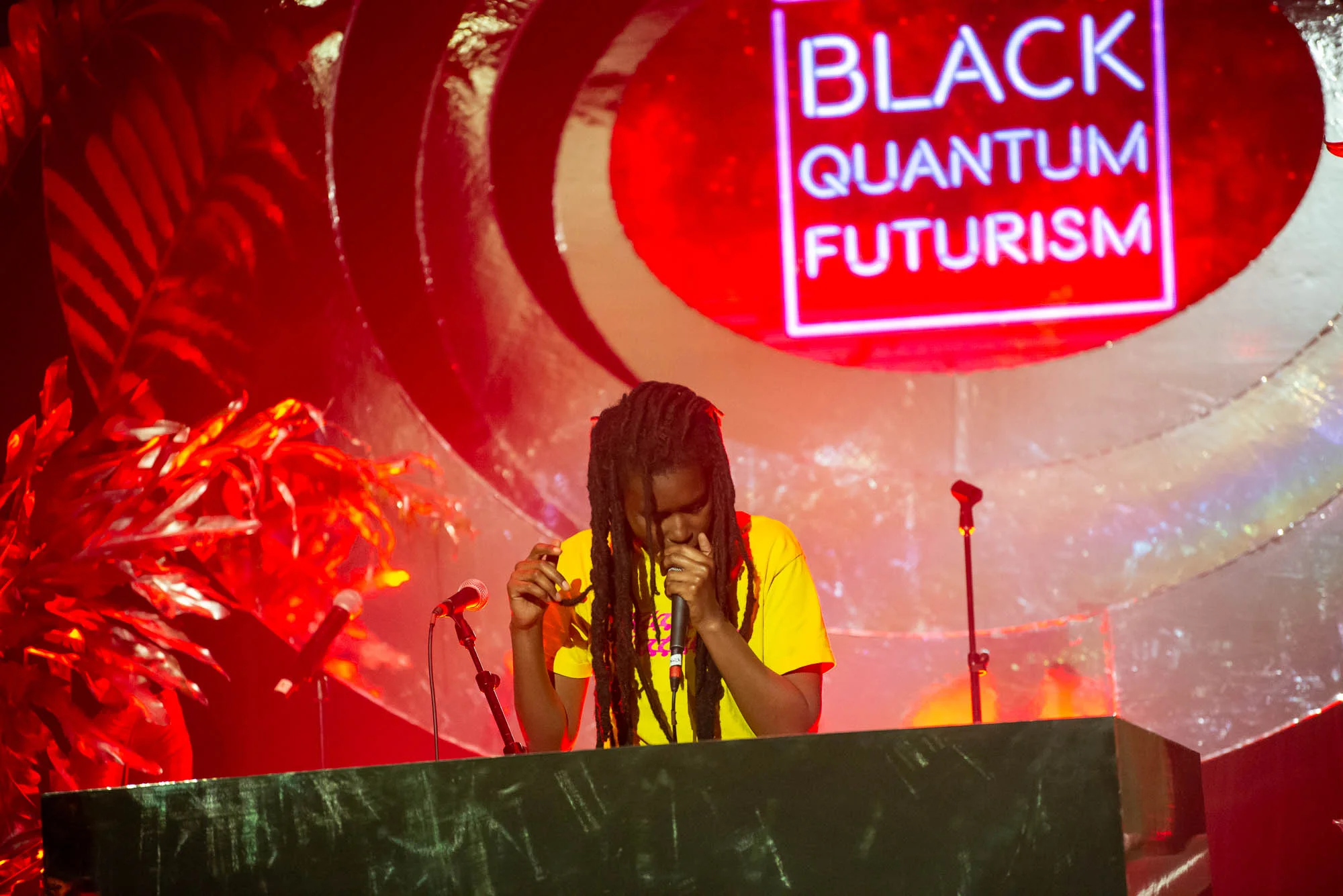Moor Mother during Moor Mother: Red Summer at BRIC on Thursday, May 9, 2019.