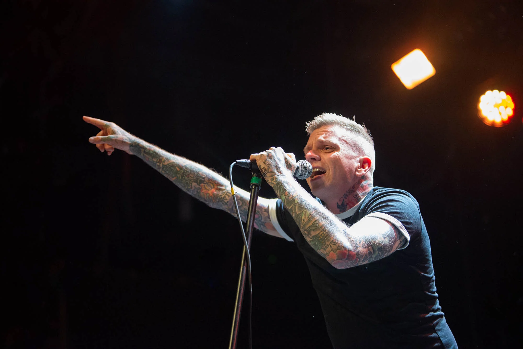 Matt Hock of The Explosion at Brooklyn Steel on Saturday, August 3, 2019.