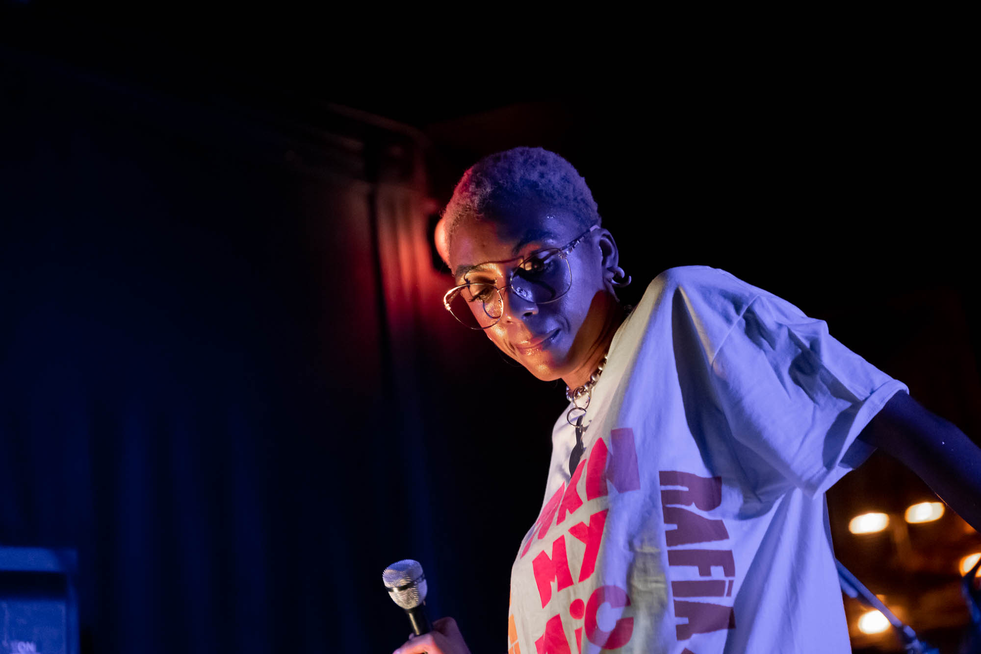 RaFia performing at Market Hotel on Friday, October 4, 2019.