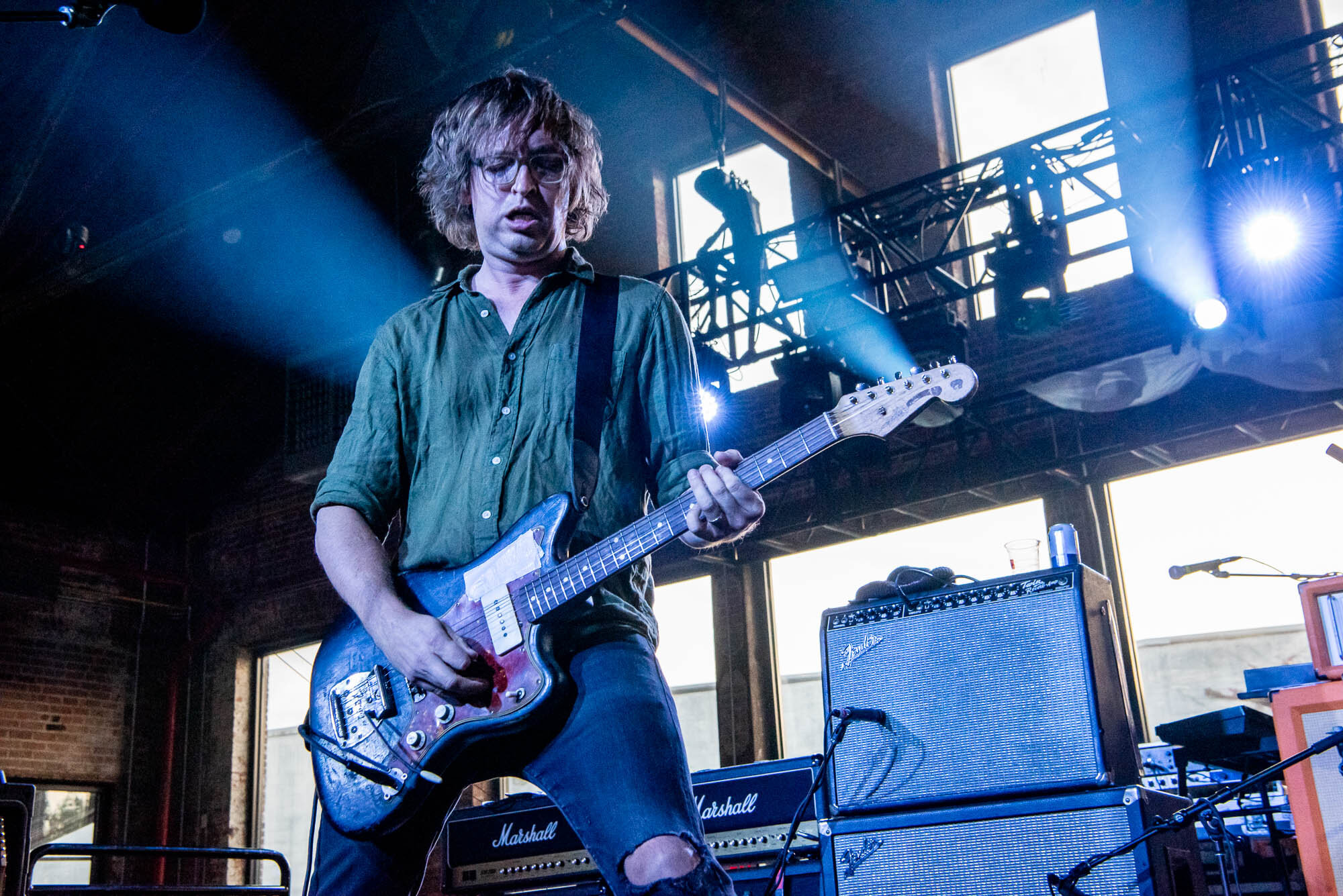 Alex Edkins of METZ during their set at OctFest on Saturday, October 19, 2019.