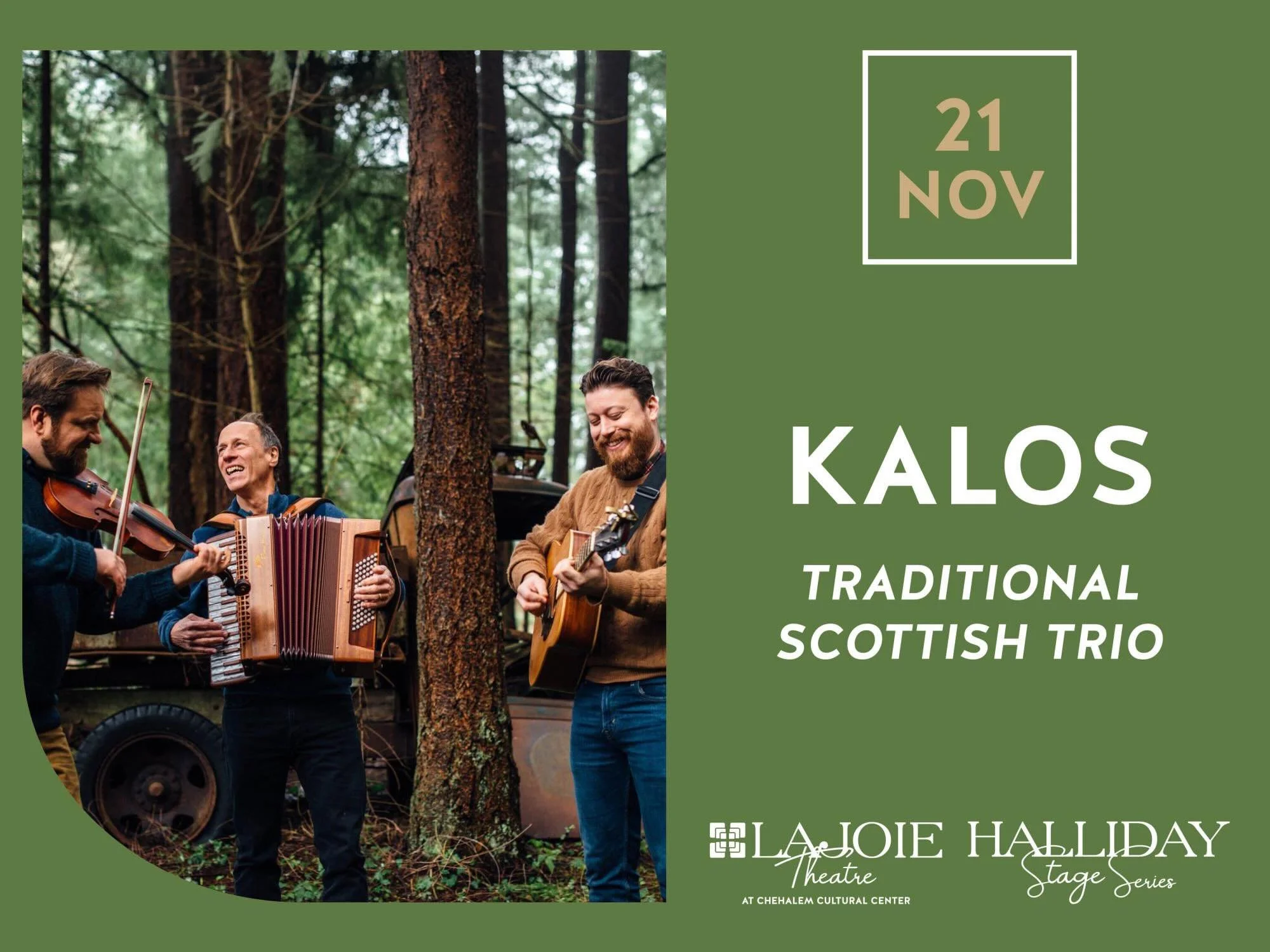 ON SALE NOW! Tickets are already moving for our show at the @chehalemculturalcenter in #newbergor this November. We&rsquo;ll have our new CD in tow! Tickets at the link in our bio. Oregon friends, see you there.