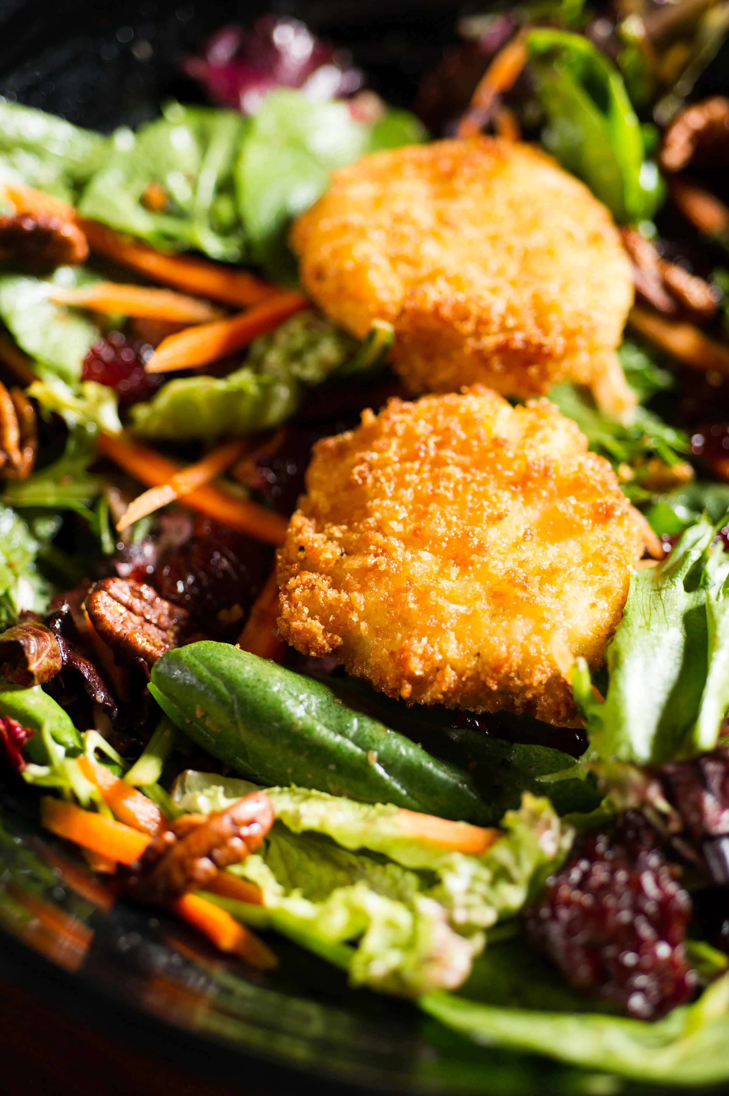 Fried Goat Cheese Salad