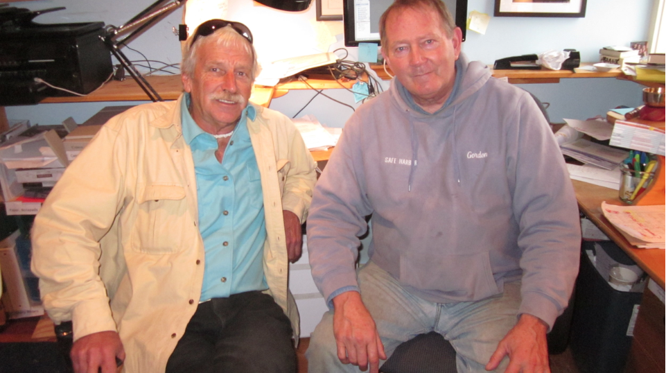 Joe "Bones" Courier (Left), Gordon Peabody Director (Right)
