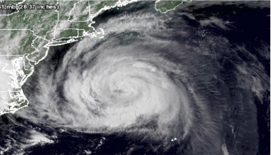 Hurricane Irene, Satellite Image