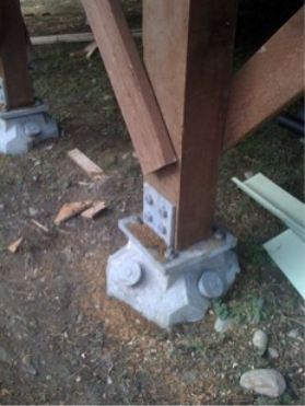 Complete Installation of Diamond Pin Pier