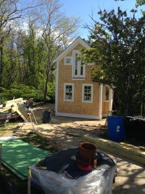   Shingling completed  