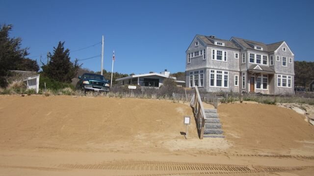  Revetment covered with nourishment sand, as required by the Department of Environmental Protection 