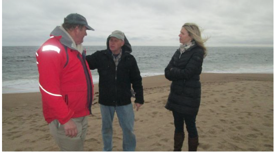  Consulting with a resident and Conservation Agent about implementing biomimicry in Newburyport, MA 