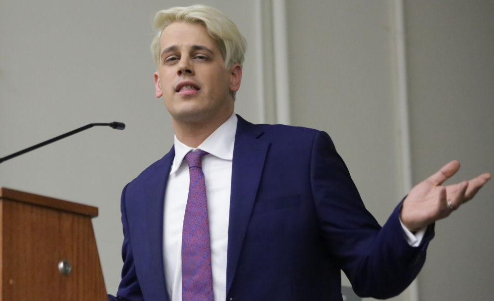 We were seriously afraid of debating this ass-clown?