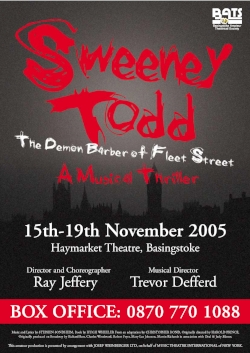 Sweeney Todd - Nov 2005