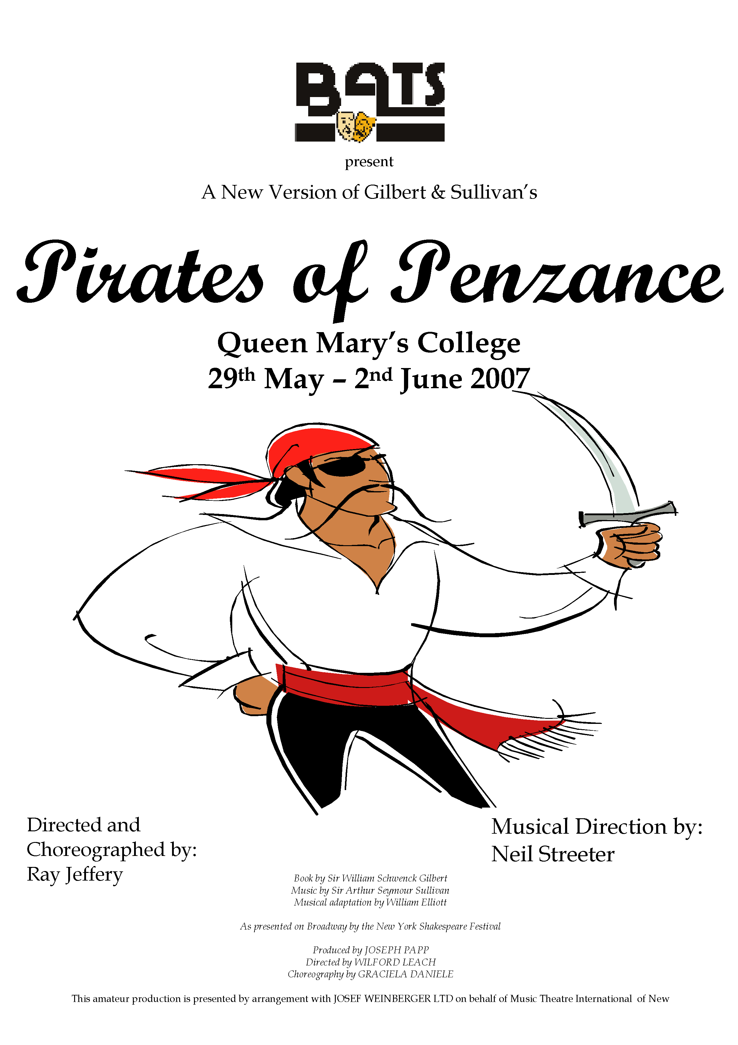 Pirates of Penzance - May 2007