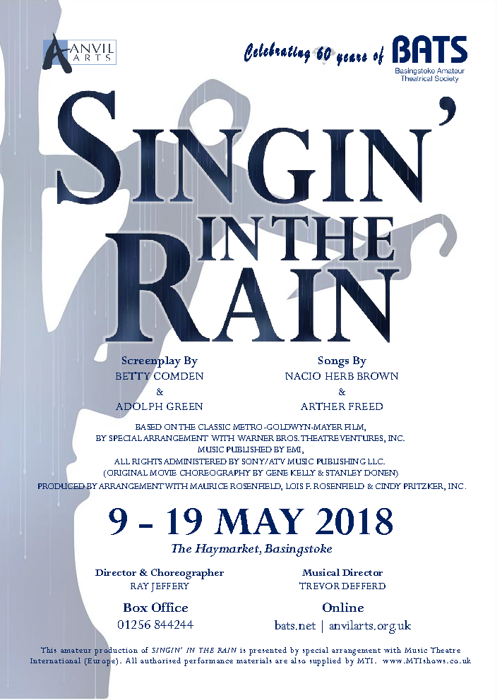 Singin' in the Rain - May 2018