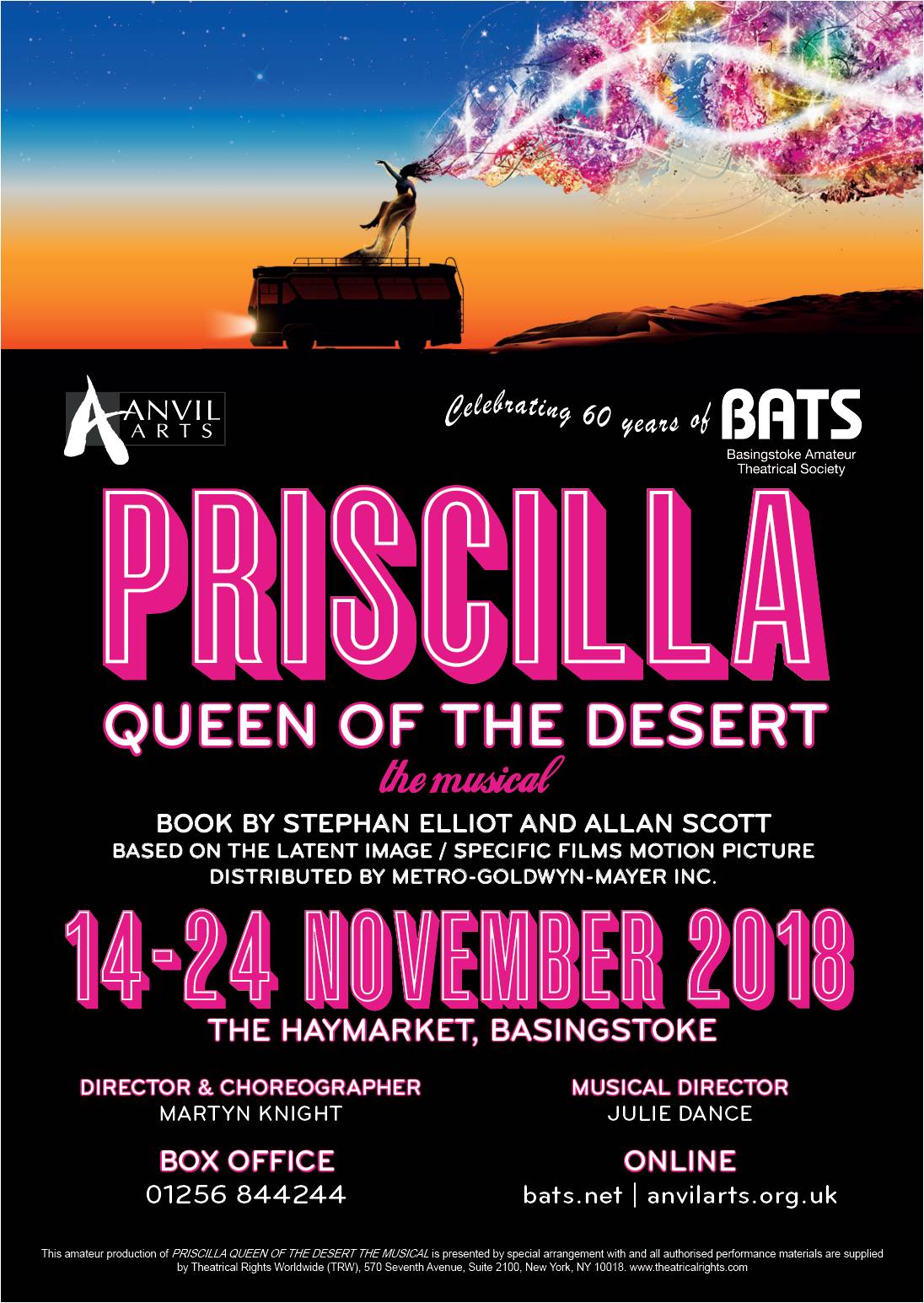 Priscilla Queen of the Desert - Nov 2018