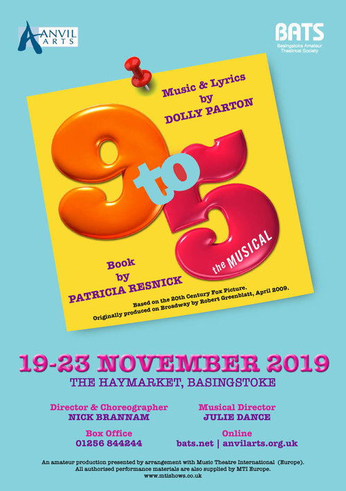 9 to 5 the Musical - Nov 2019