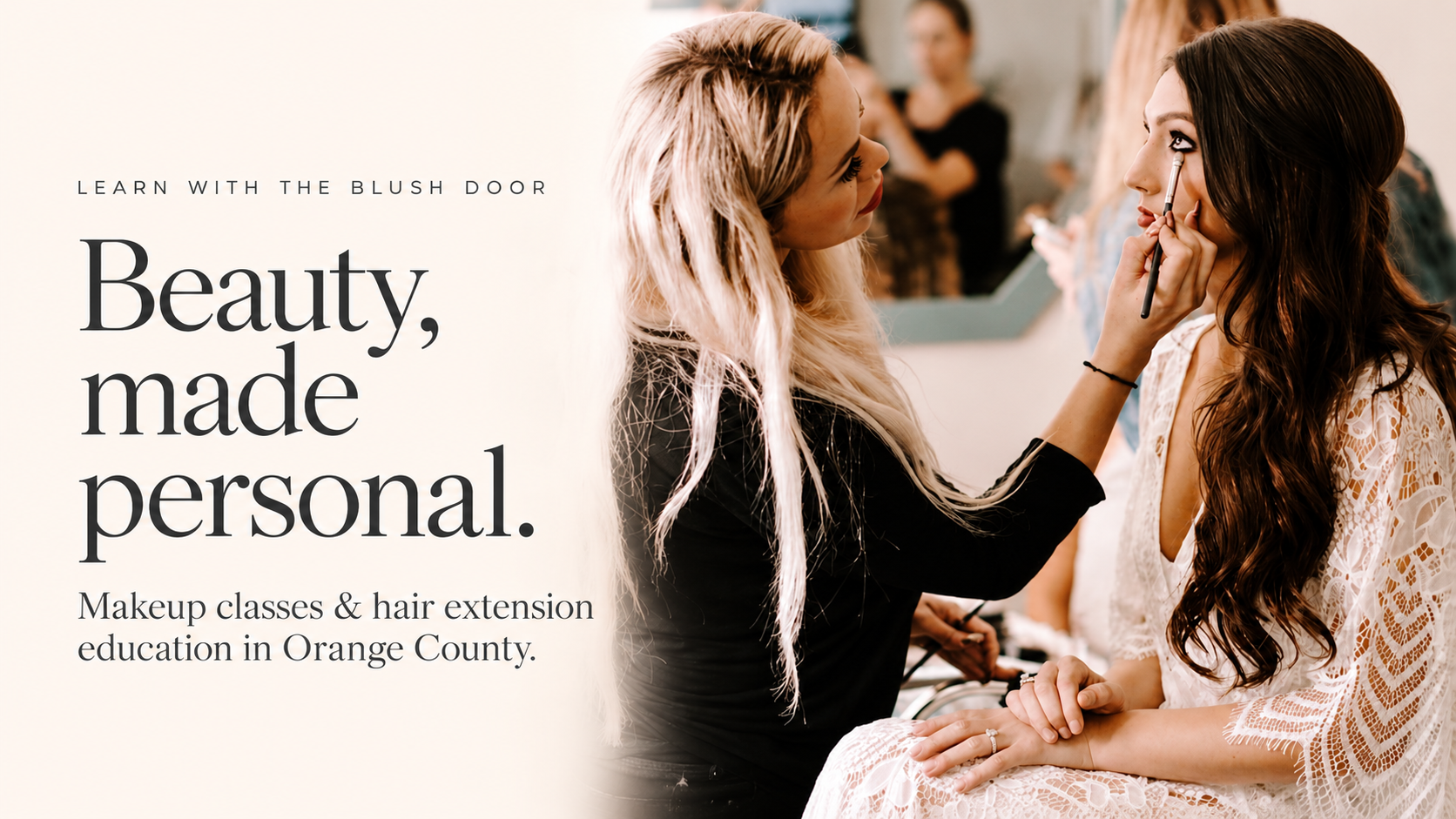Beauty, made personal makeup education banner.png