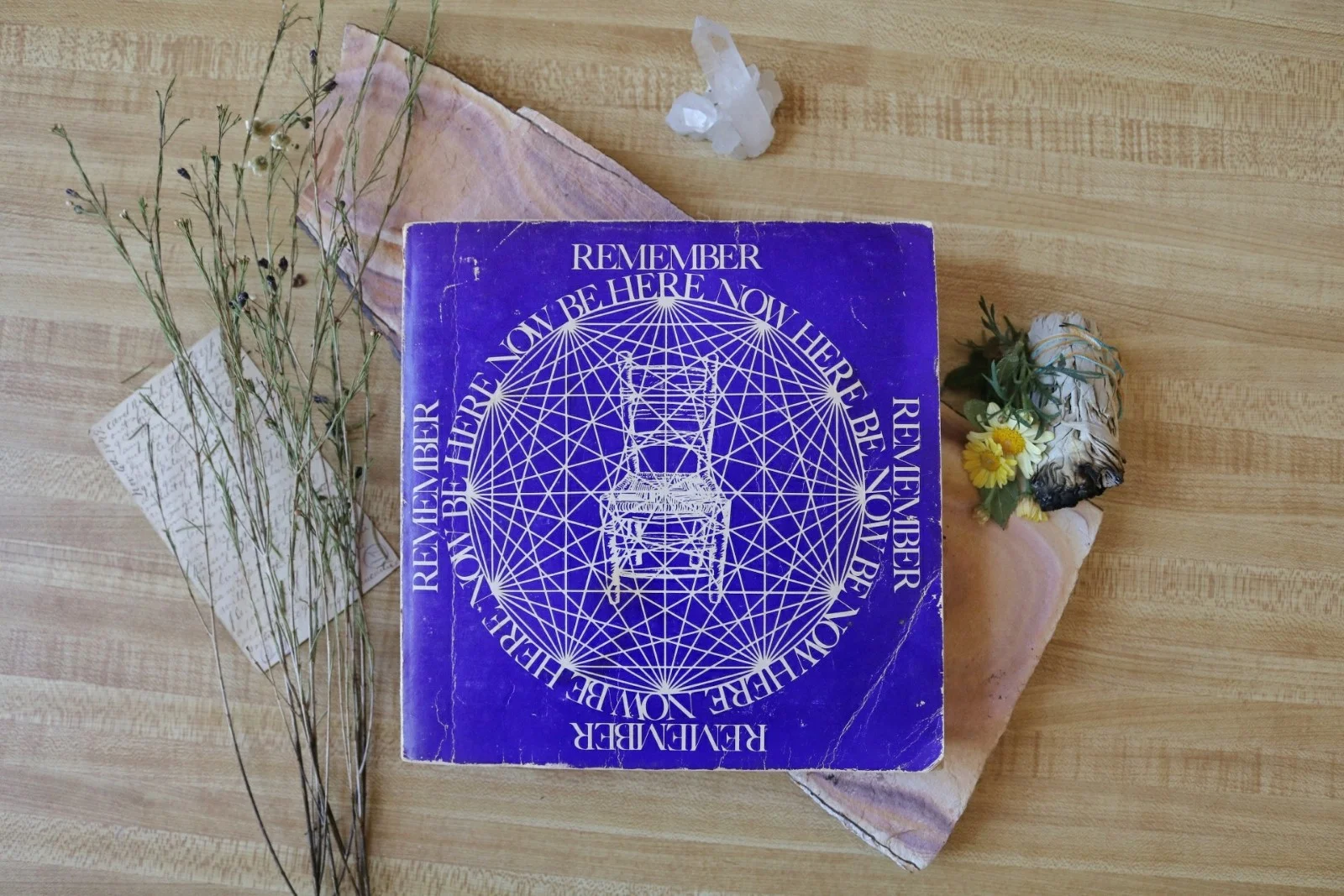 Vintage 1970s Be Here Now by Ram Dass Paperback Book