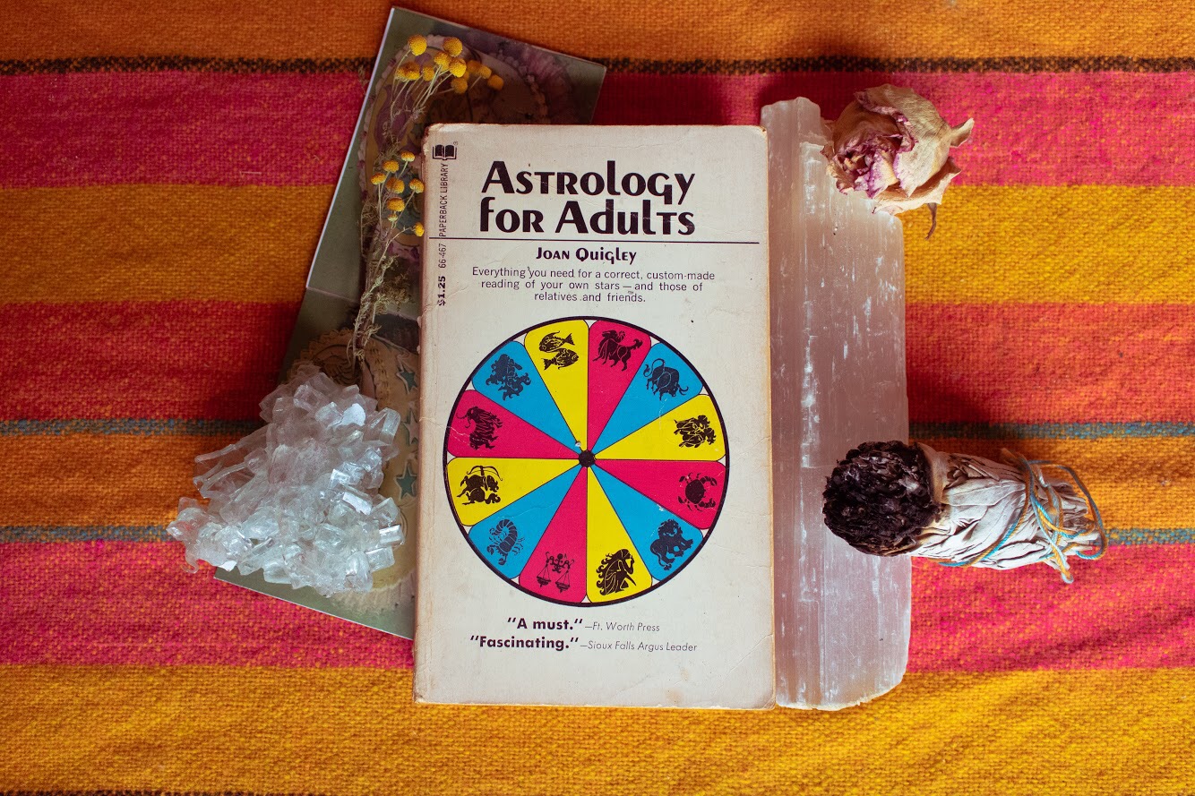 Vintage 1970s Astrology for Adults Paperback Book