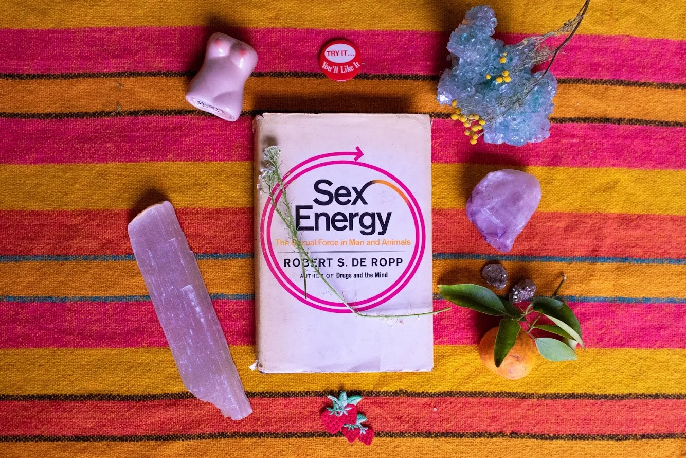 Vintage 1969 Sex Energy Hardcover Book
