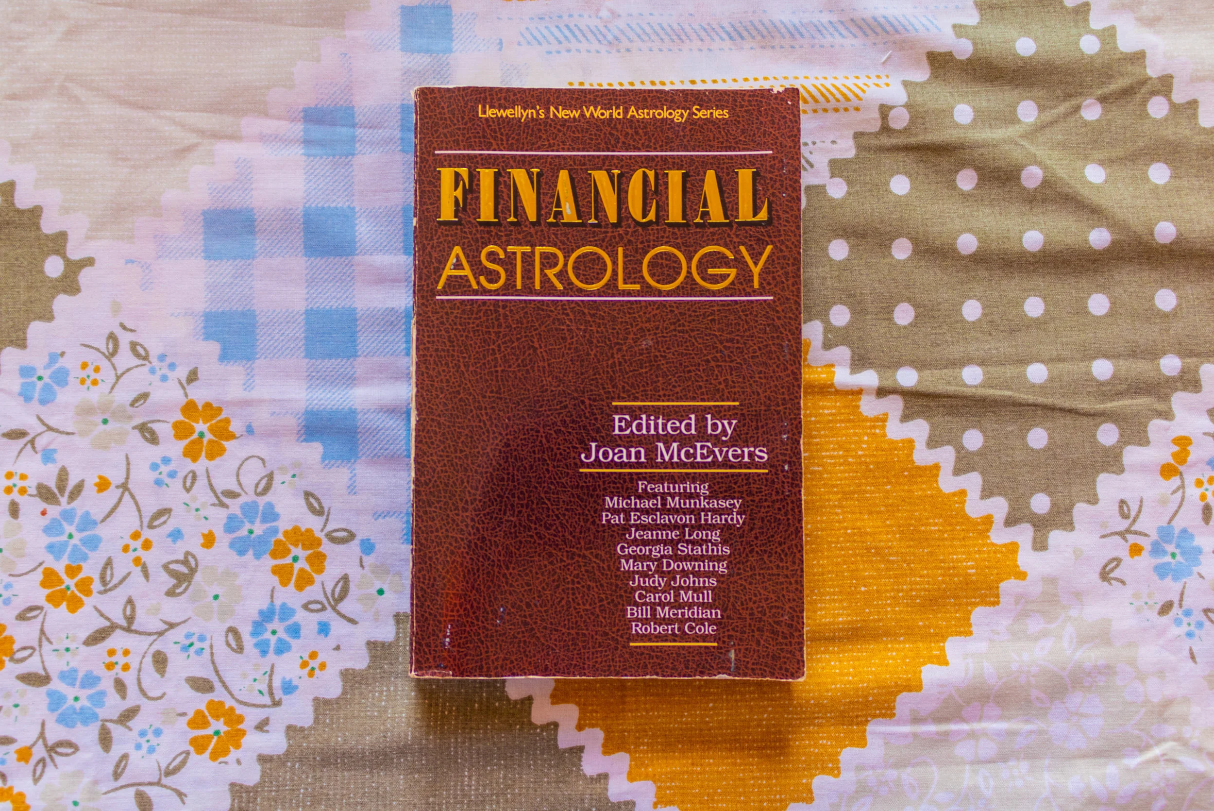 Vintage 1990s Financial Astrology Paperback Book 