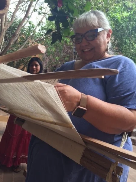 Josie making progress. Photo ©2016 Sandra Cisneros