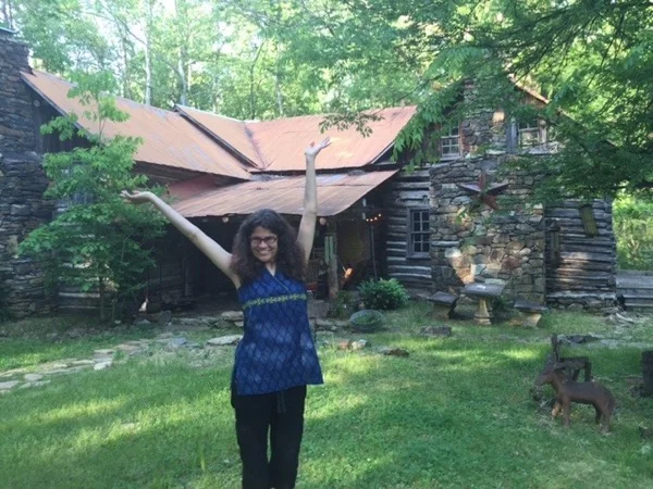 Author Stephanie Elizondo Griest, at home in North Carolina. Photo ©2016 Sandra Cisneros