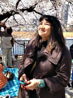 Cherry blossoms in Japan. April 2012. Photo ©2012 Sandra Cisneros