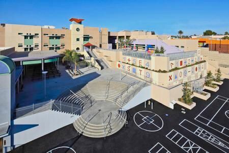 The Sandra Cisneros Learning Academy. Photo © 2011 Swinerton Builders Los Angeles