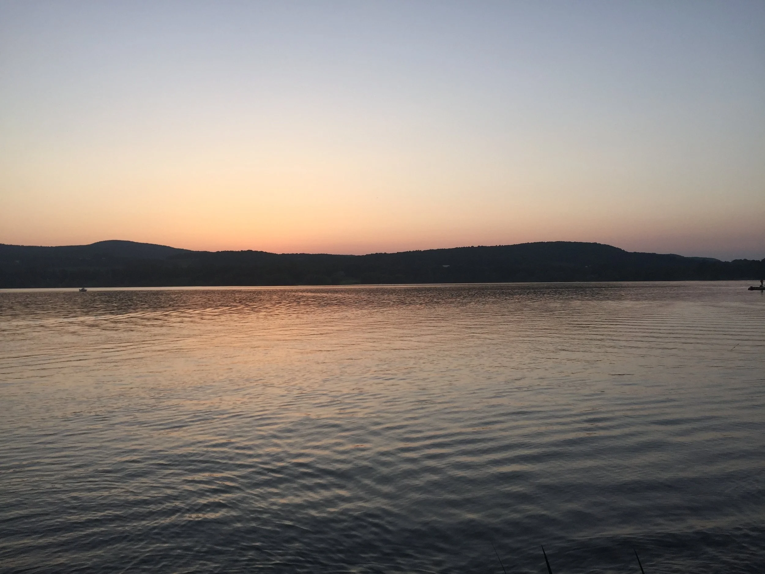 " The sleeping lion " mountain range in Upstate N Y