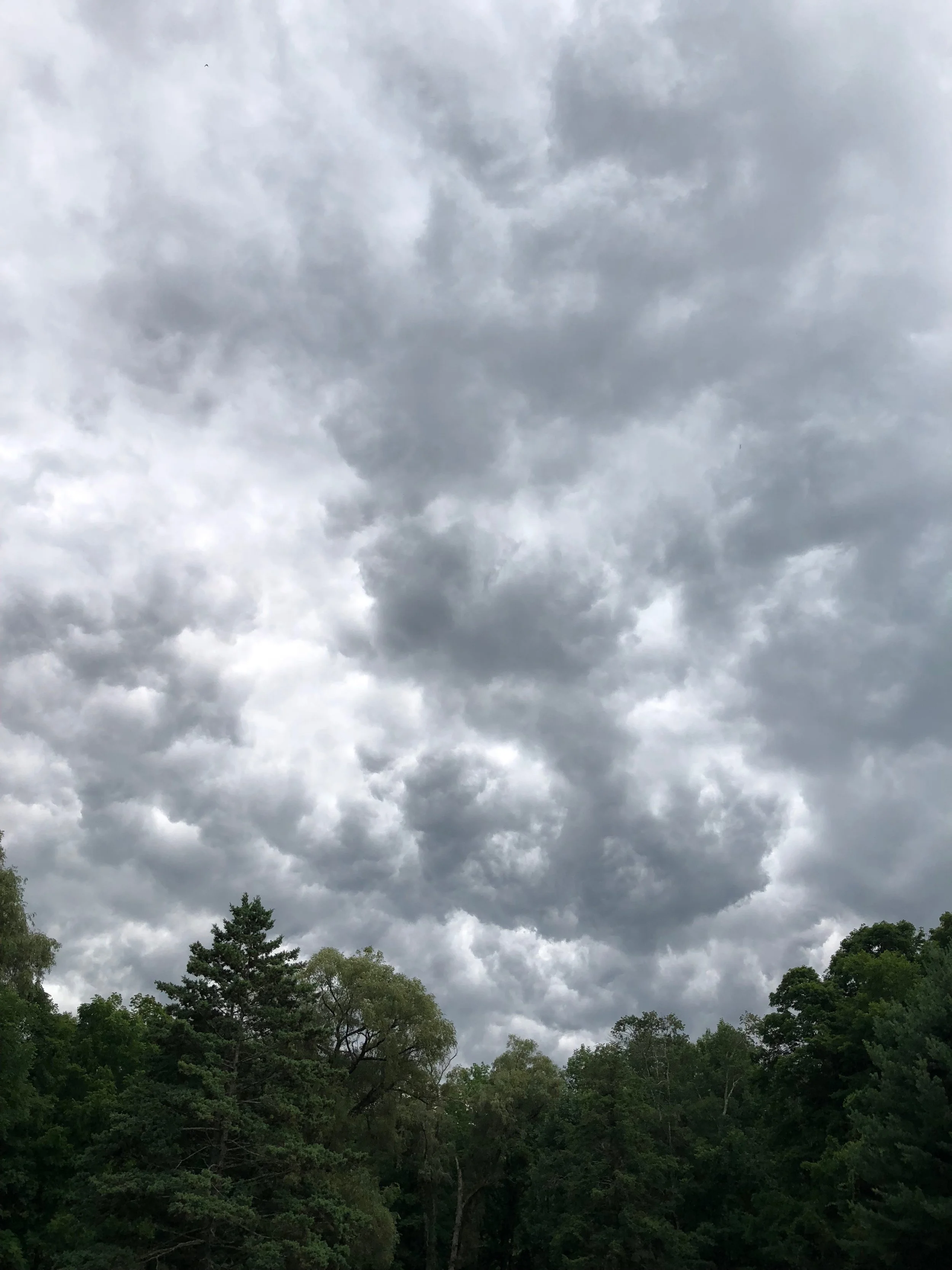 Clouds about to rain in Connecticut