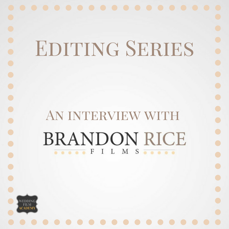 Ep. 24: Editing Series: An Interview with Brandon Rice