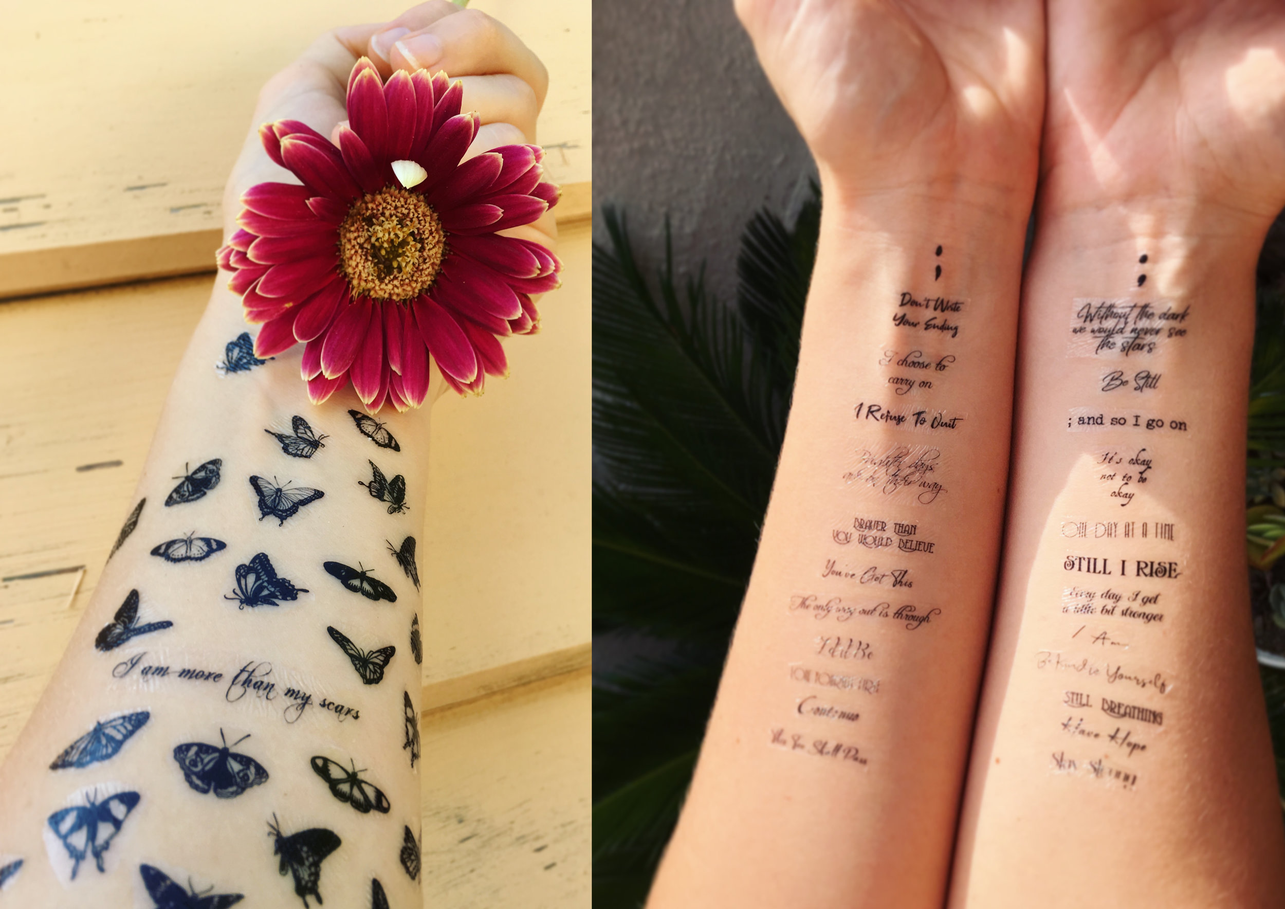 The Real Story Behind the Semicolon Tattoo  Inside Out