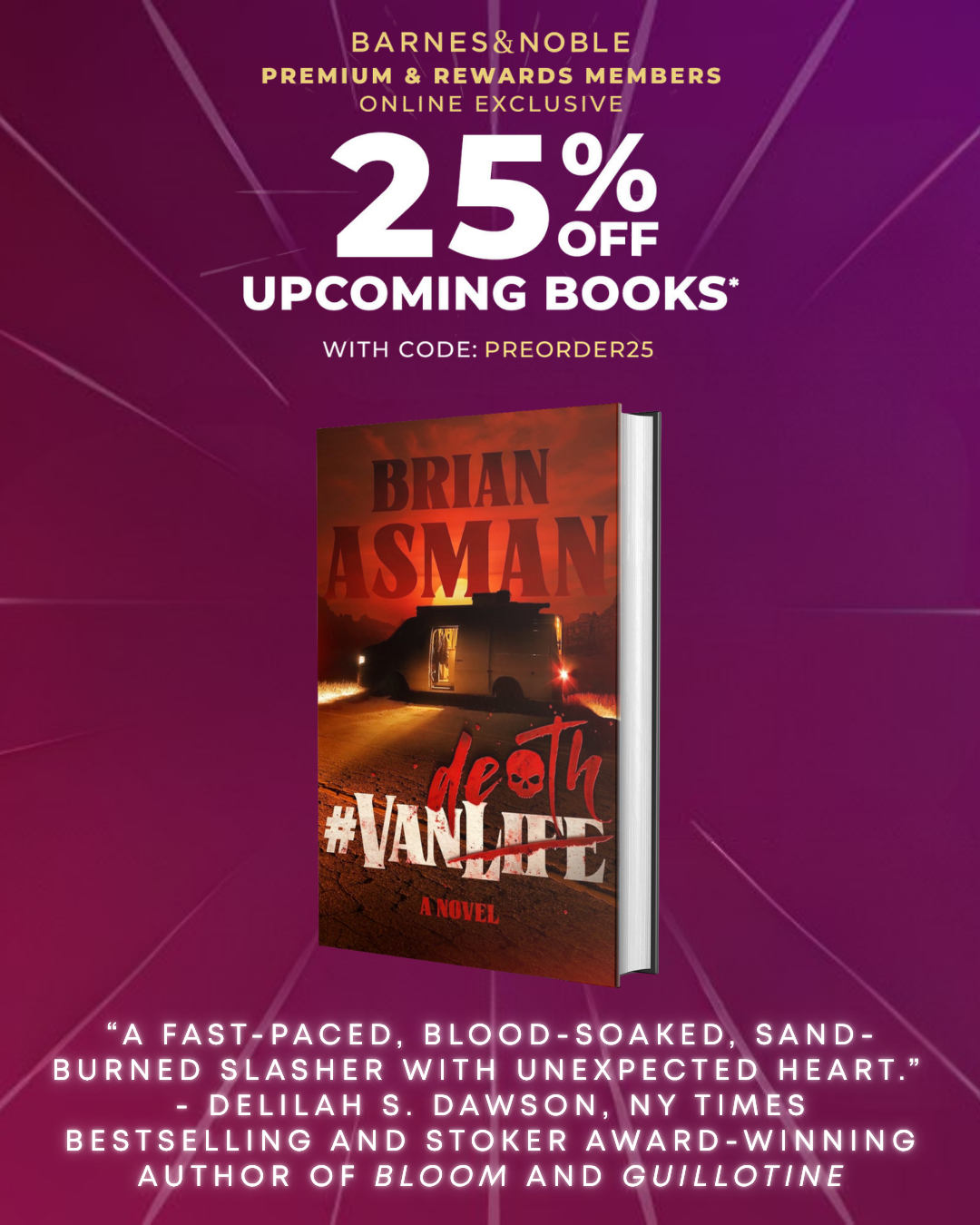“Buckle up. #VanDeath moves like a Mercedes-Benz Sprinter burning rubber to escape a masked killer. The violence is visceral and the imagery sticks to the windshield, but this wild ride also has g (1).png