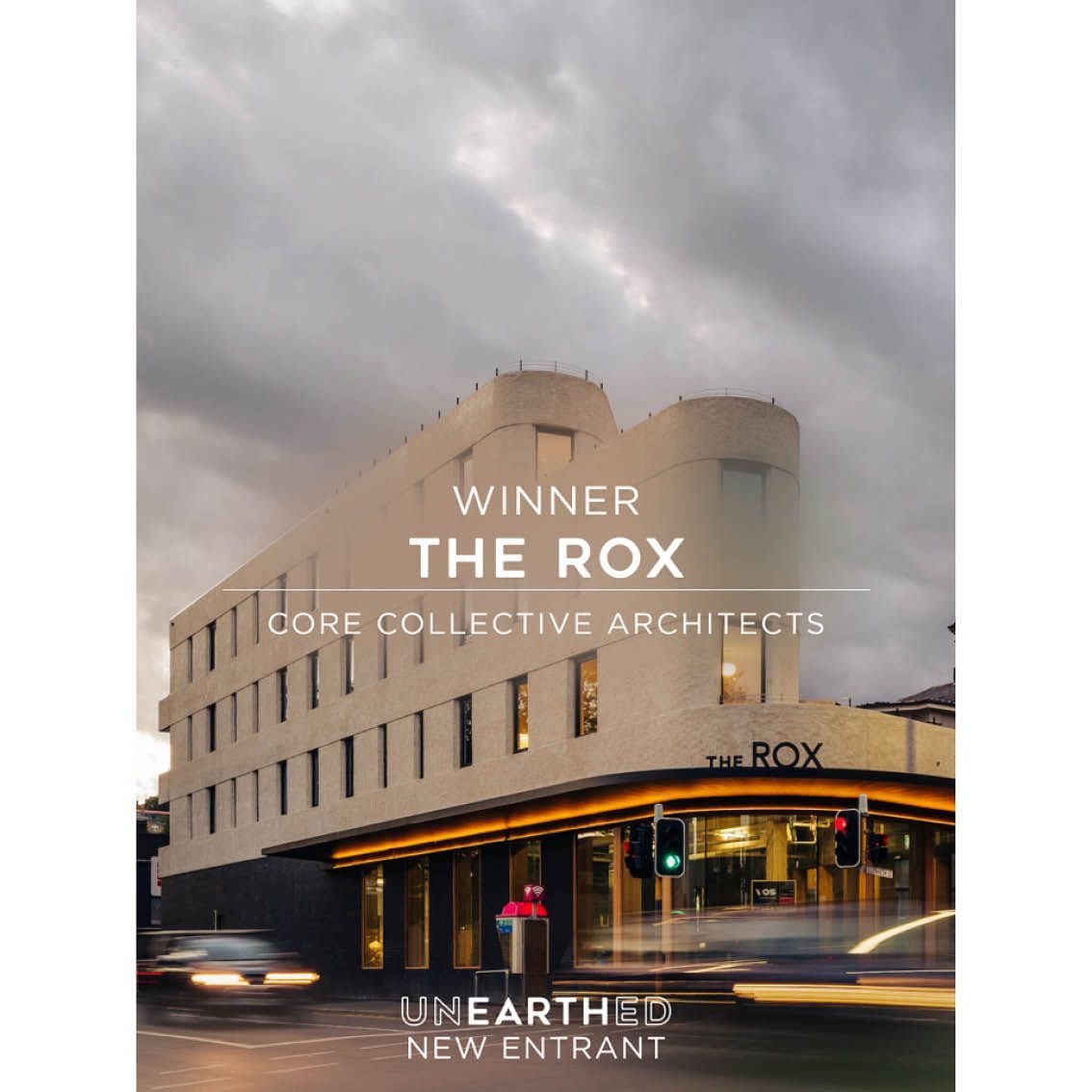 We are pleased to announce that The Rox is the winner of the @thinkbrickaustralia Unearthed New Entrant Award 2023! 

Big thank you to @thinkbrickaustralia &amp; @brickworksbp 

Builder: @vos.construction 
Photographer: @adam.gibson.photo 
Product: @