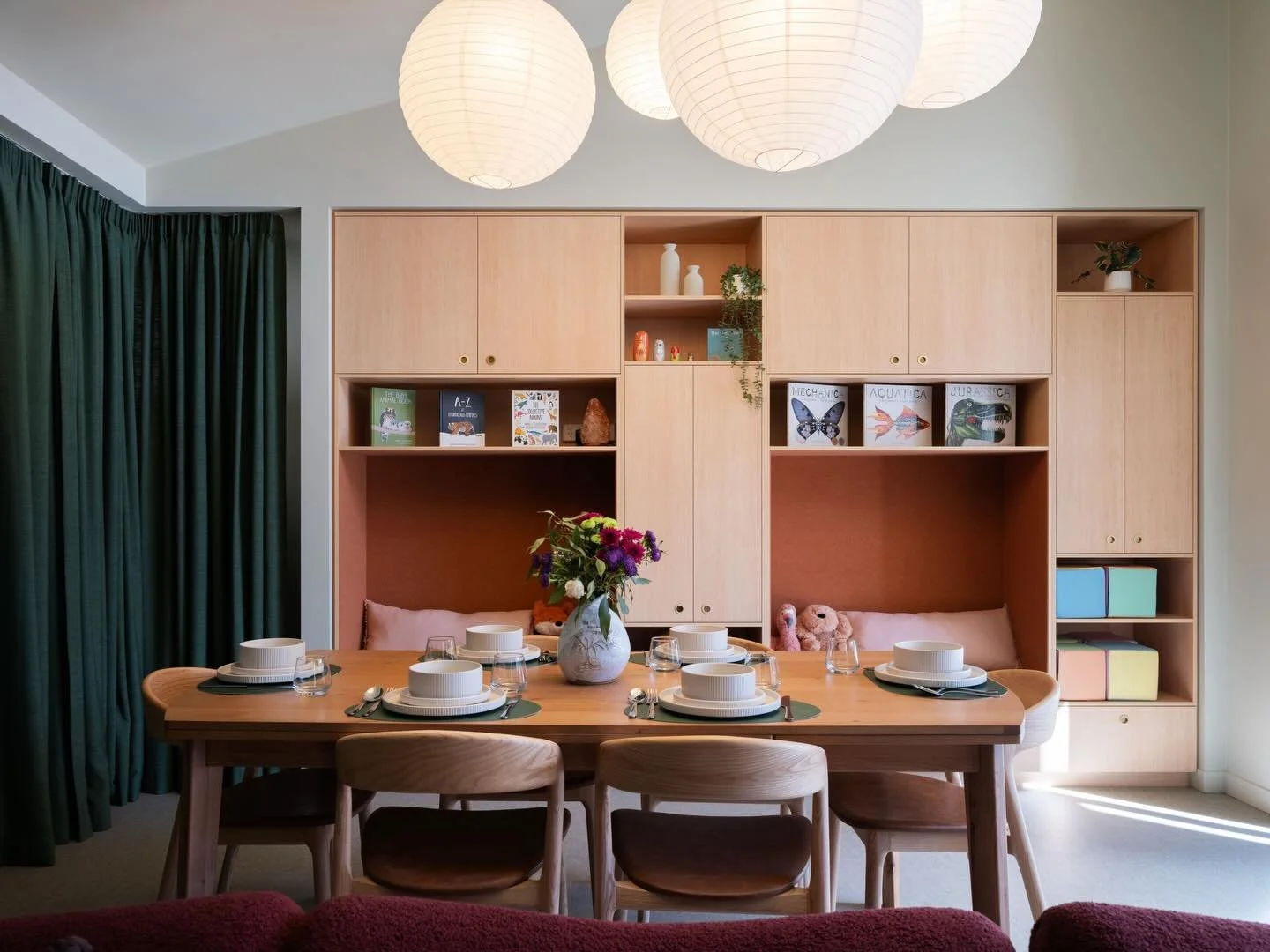 Our latest trauma-informed design collaboration with @hobartwomensshelter focused on upgrades to their communal spaces including activities and therapy spaces, recreation room, and an outdoor play area. 
🌿
The design is informed by our ongoing resea