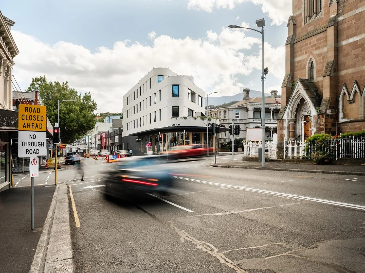 Now 4 years old, The Rox is cited by @cityofhobarttas, the Tasmanian Planning Scheme and Heritage Tas as an exemplary Hobart apartment building for sensitivity to the heritage context and improvement of the public realm with its open forecourt and la