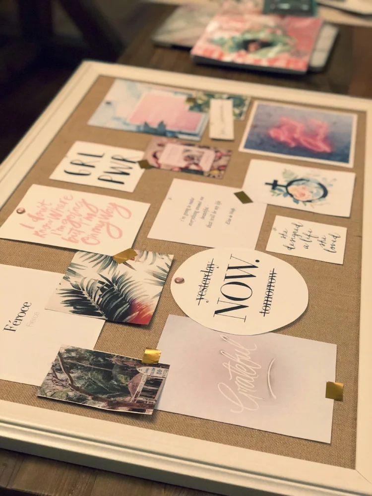 Goals How To Host A Vision Board Girls Night Remy Kay S Kitchen