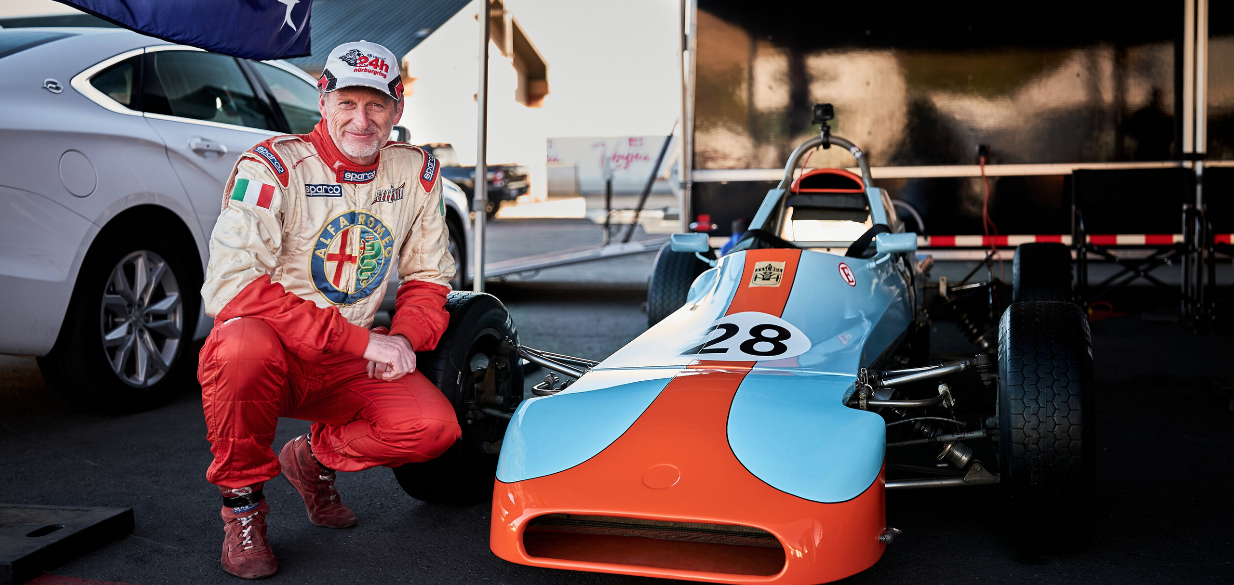 David Stone and his immaculate Crossle