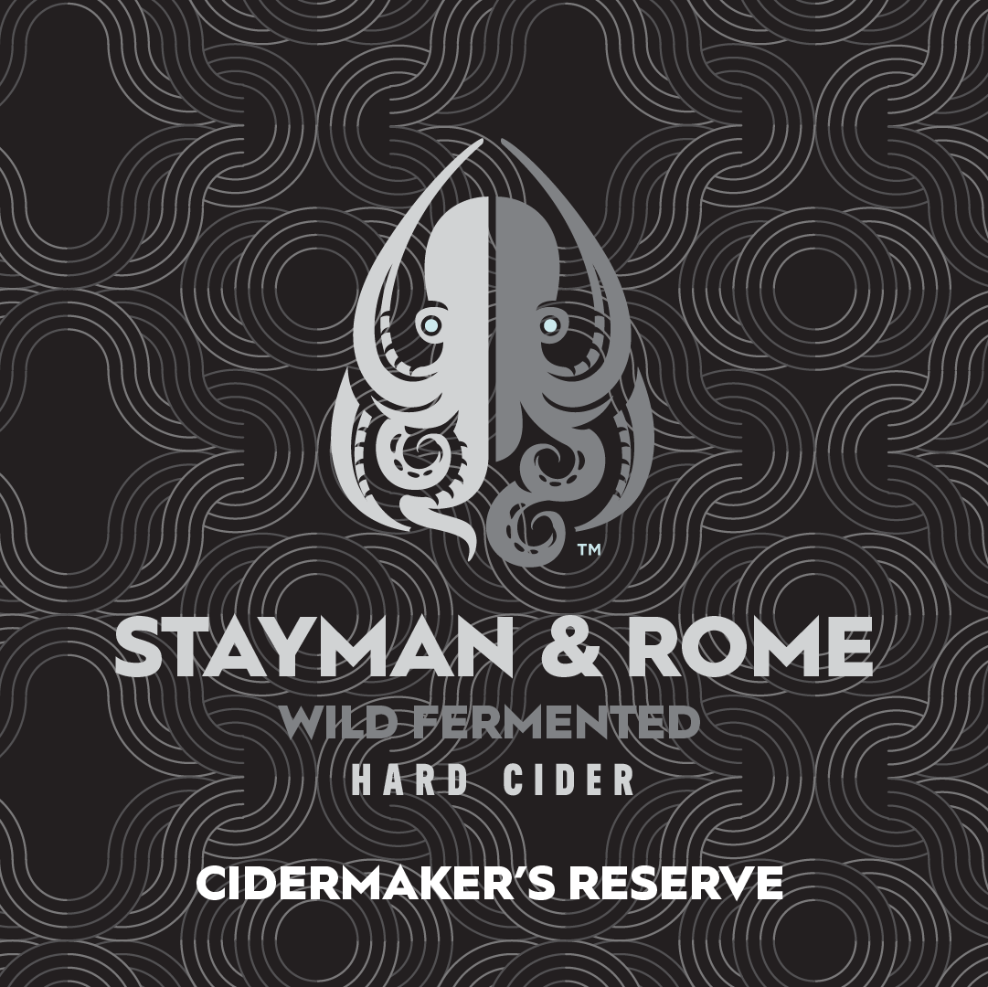 A wild-fermented heirloom blend in the earthy, citric, and funky style of Spanish Sidra, featuring Stayman and Rome apples. It was fermented cool and slow then aged 5 months. Cidermaker’s Reserve.
