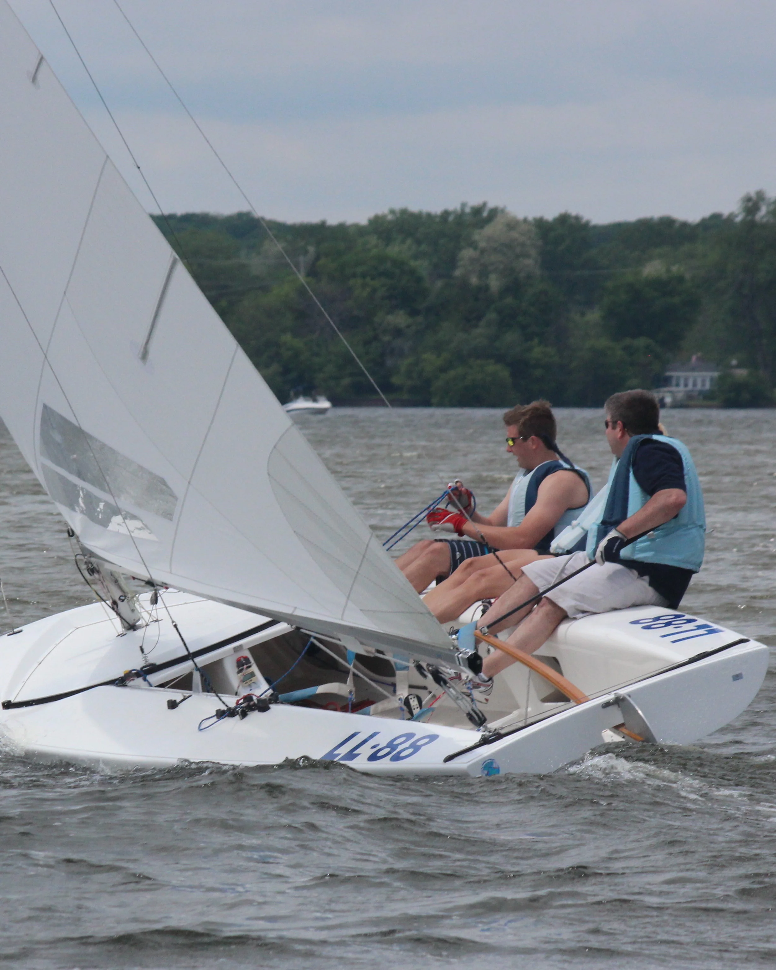 LL-88 "Works For Me" Skipper: Bernie Adolf Crew: Kathleen/John Adolf