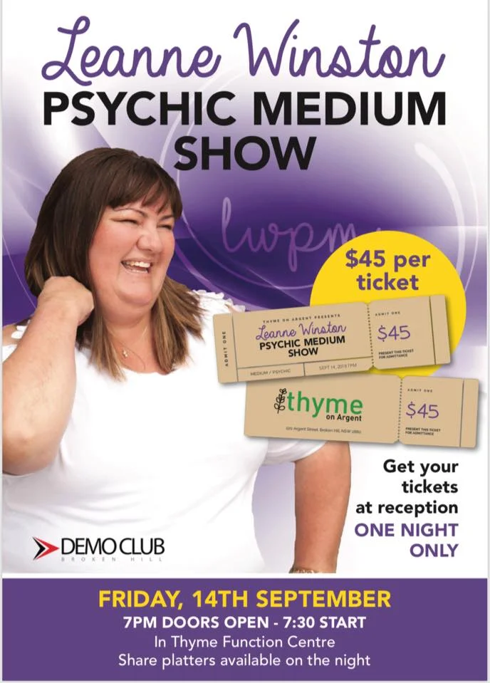 Leanne Winston  Psychic Medium Show