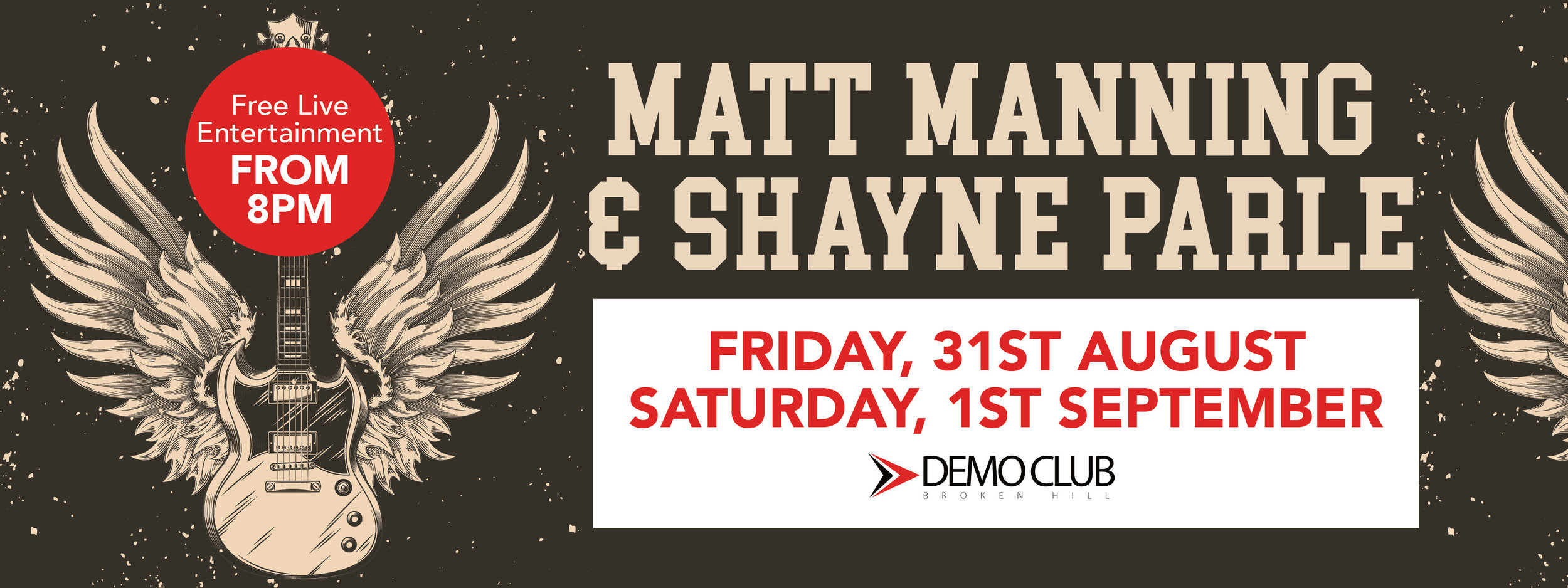 Matt Manning & Shayne Parle LIVE