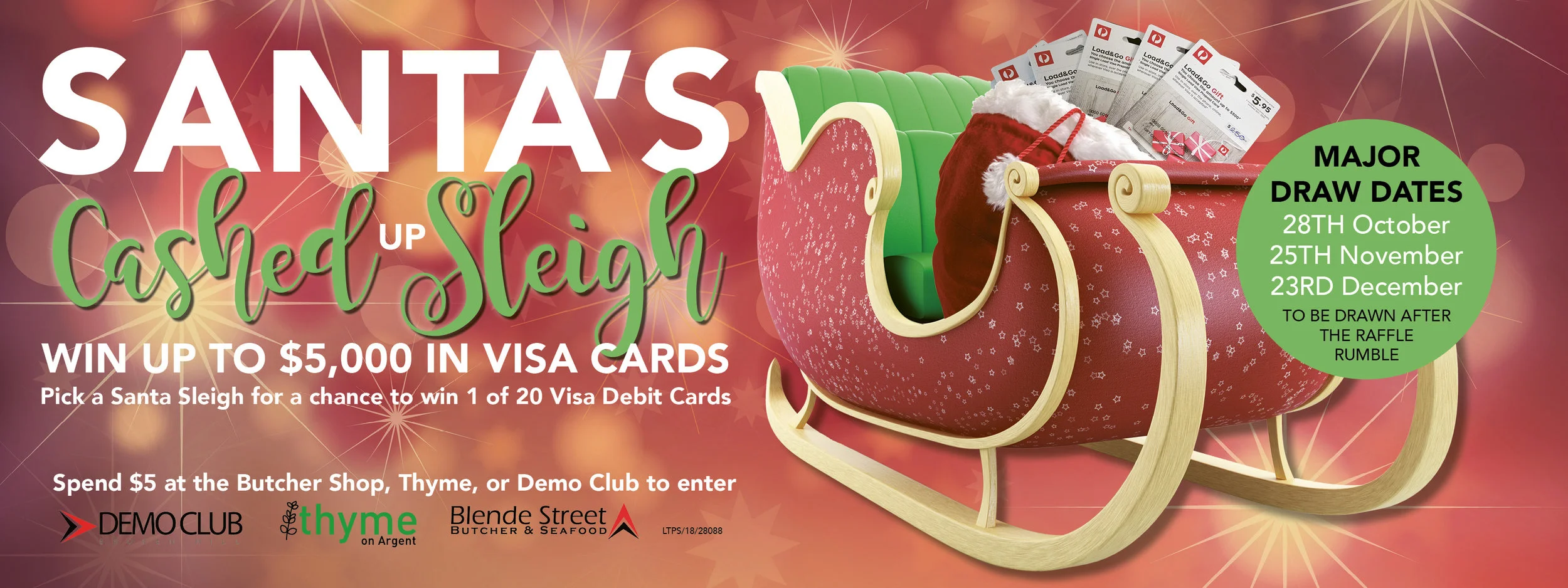 Demo Club's Santa's Stashed up Sleigh 