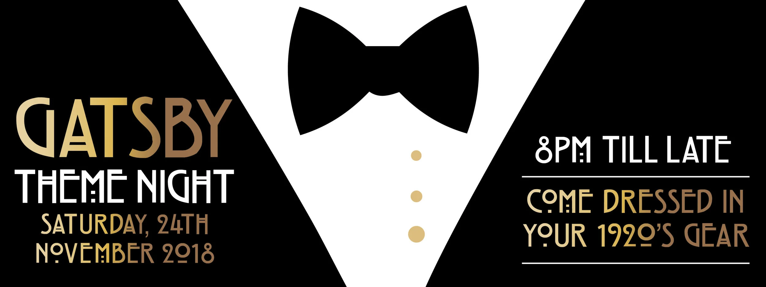 Gatsby Theme Night 