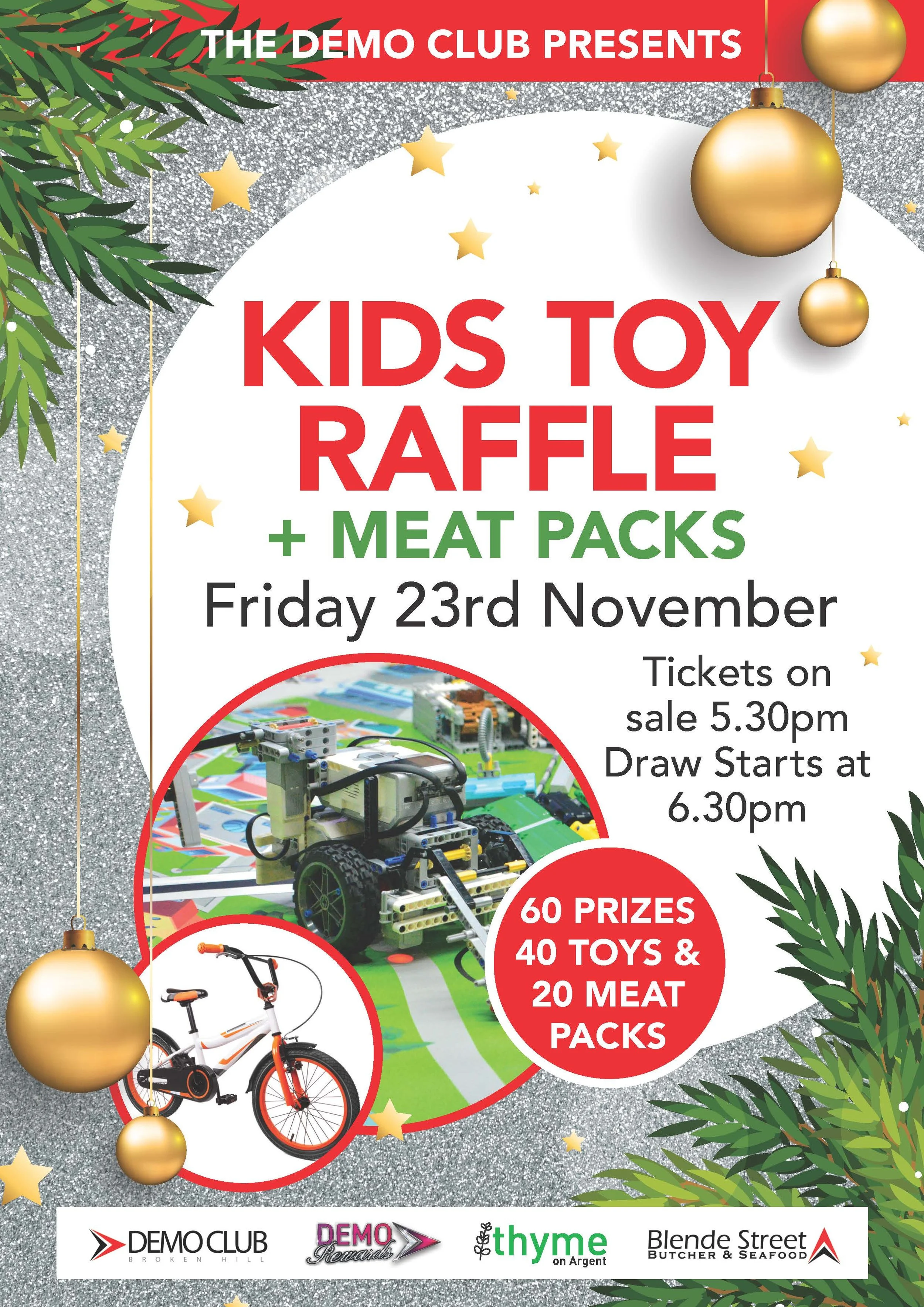 Kids Toy Christmas Raffle